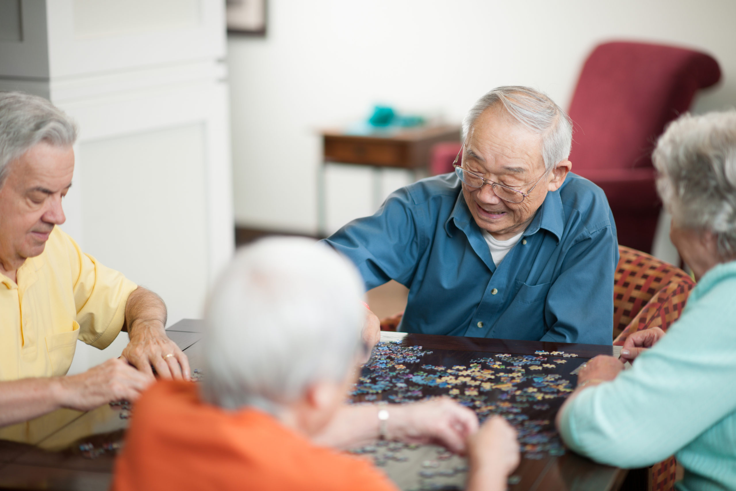 At St. Patrick's Manor we make it our top priority to keep our residents socially active